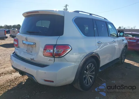 2020 Nissan Armada Sl 4Wd from USA, damaged, VIN JN8AY2NCXL9621570
